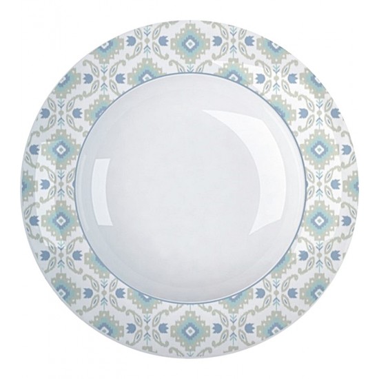 Prato 24cm Fundo Versa Cancun Porcelana Germer